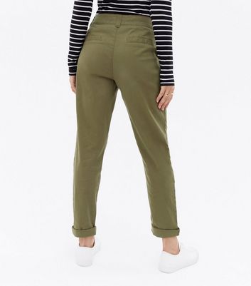 Navy Womens Pace Poplin Cropped Chino  Ministry of Supply