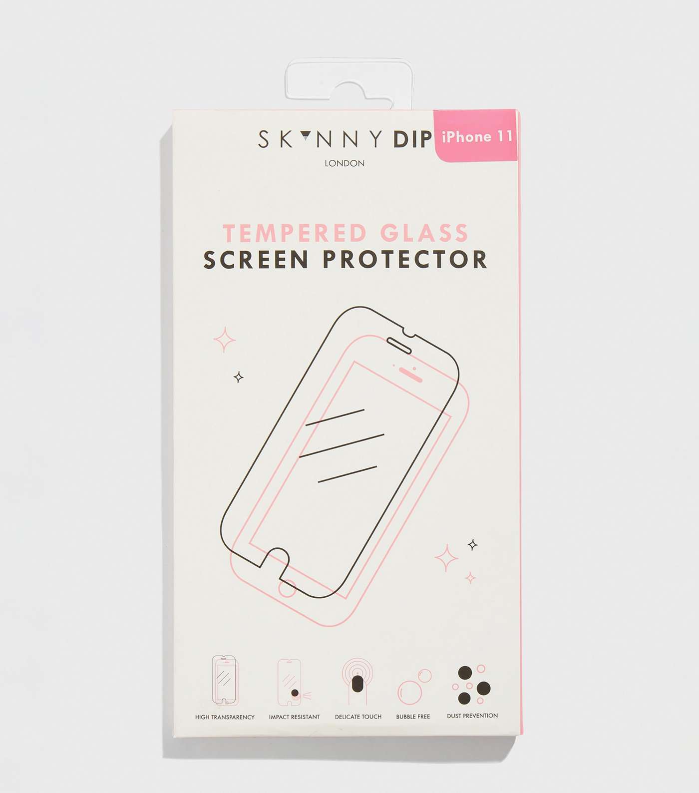 Skinnydip Clear Glass Screen Protector for iPhone 11