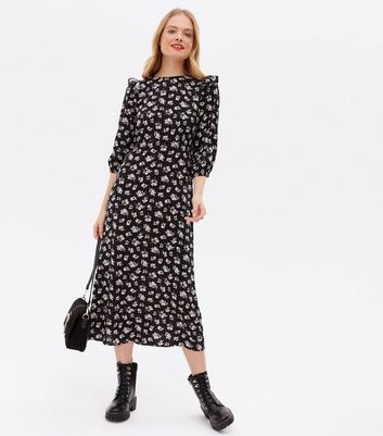 new look crepe dress