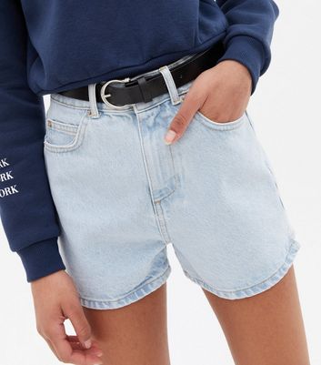 Calvin Klein Kids belted-waist shorts - White
