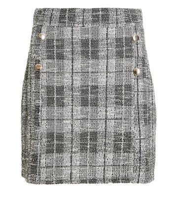 quiz metallic skirt