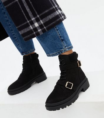 Tartan boots hot sale new look