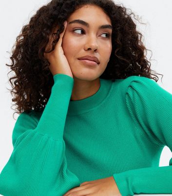 puff sleeve jumper