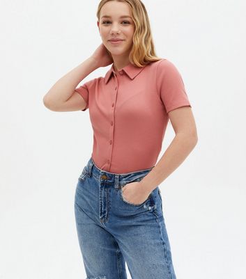 Button down outlet polo for girls