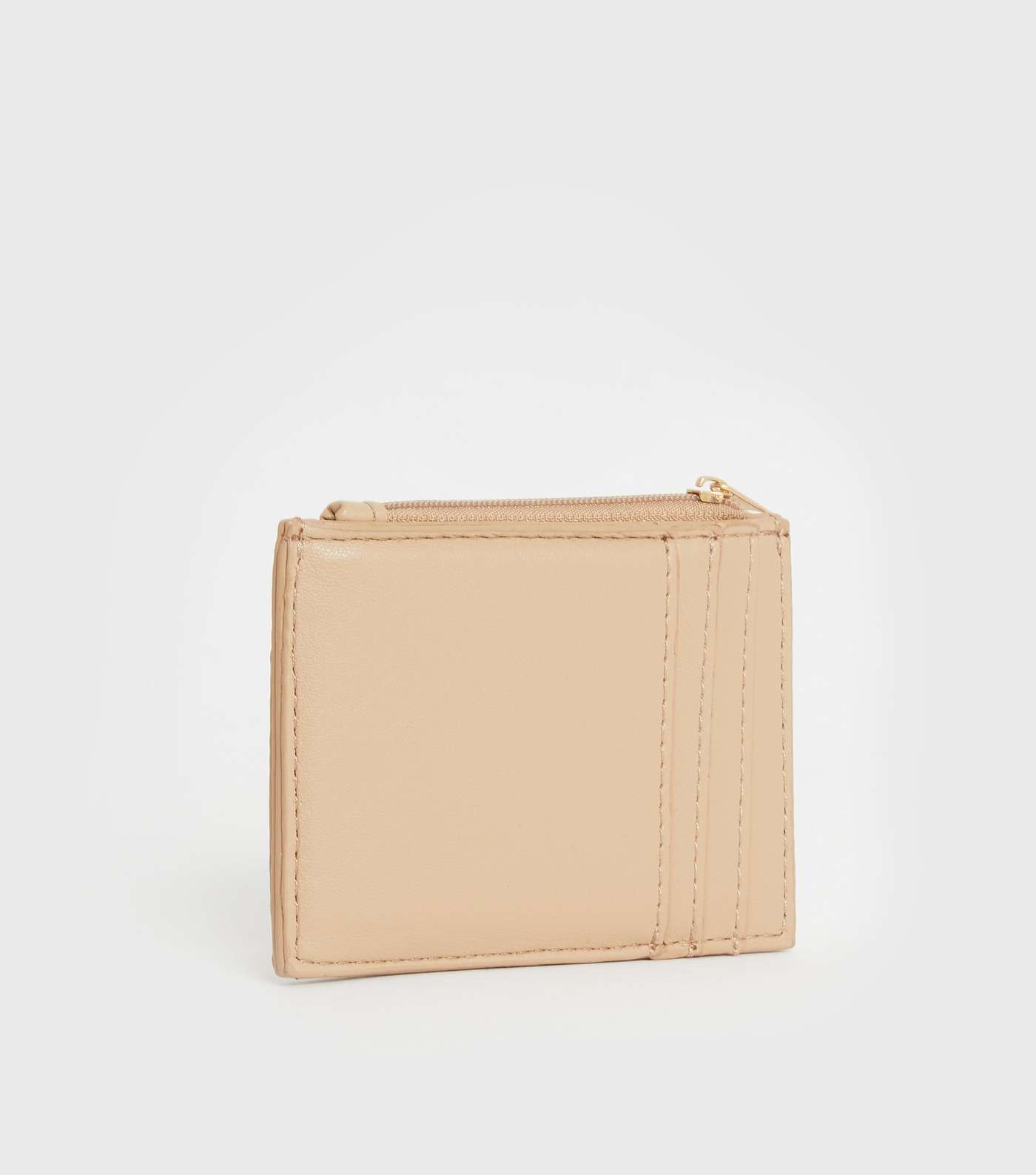 Camel Leather-Look Bee Card Holder Image 2
