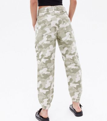 Pink Vanilla Green Camo Denim Trousers New Look  Compare  Union Square  Aberdeen Shopping Centre