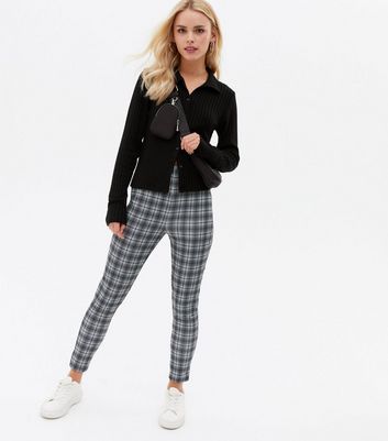 Dept Jersey Pants check pattern casual look Fashion Trousers Jersey Pants 