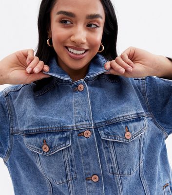 New look hot sale petite denim jacket