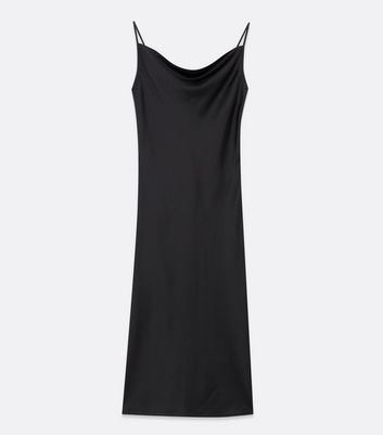 arket satin slip dress