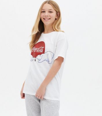 Coca cola t shirt girl Clearance