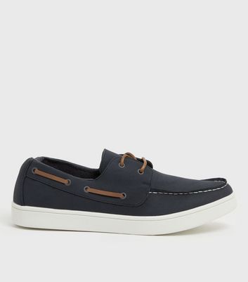 New look mens boat shoes on sale