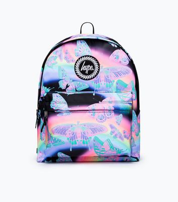 HYPE KIDS Pink Butterfly Logo Backpack 