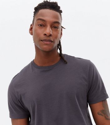 Dark Grey Crew Neck Short Sleeve T 