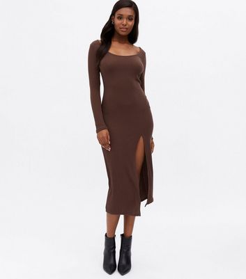 new look tie back dress