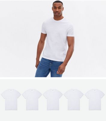 Mens white hotsell shirt pack