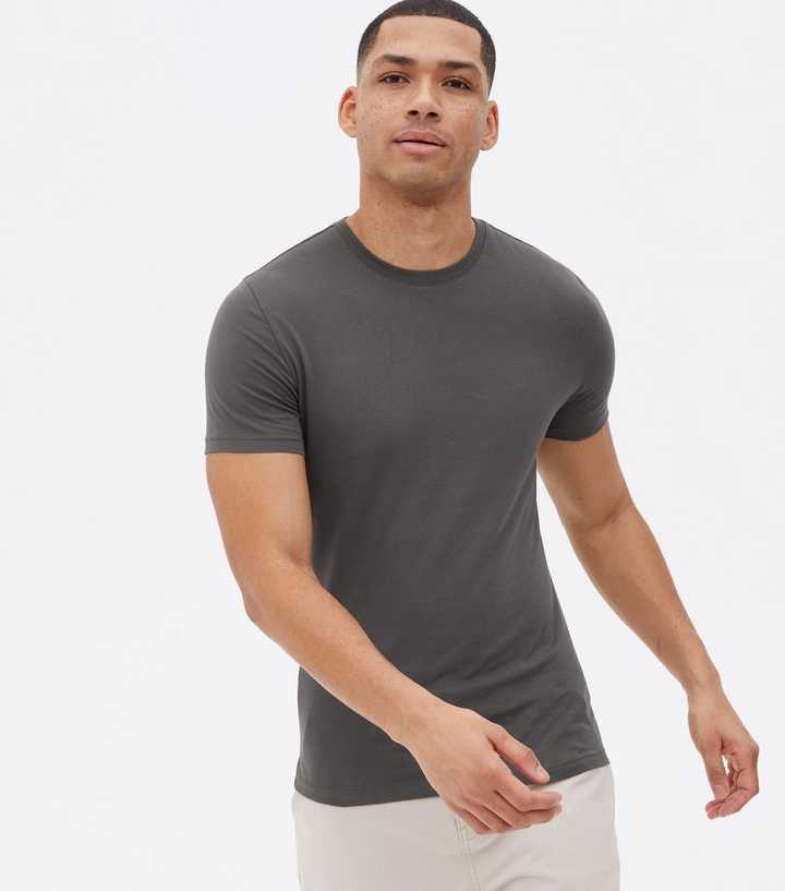 new look muscle fit t shirt