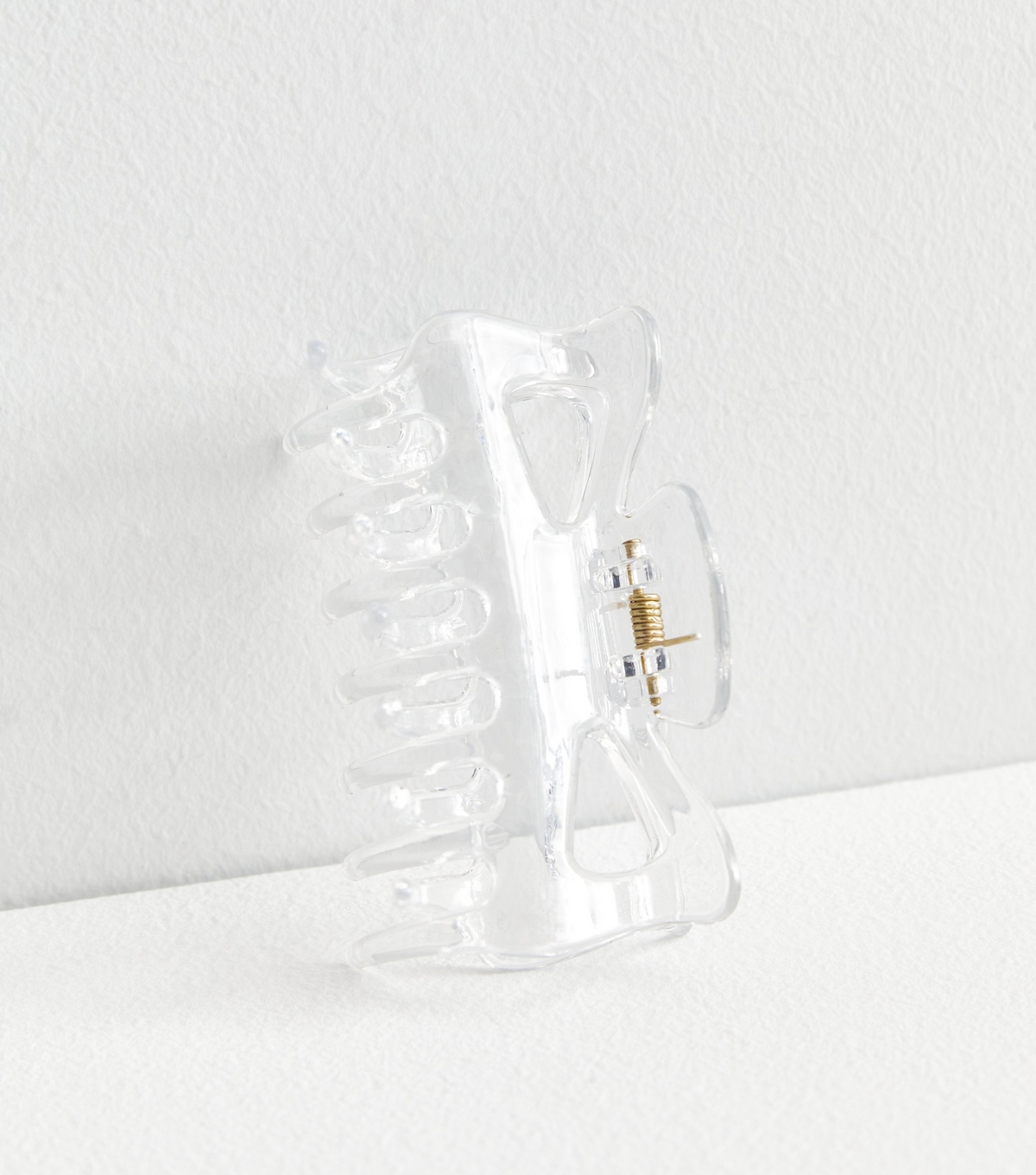 Clear Cut Out Large Hair Claw Clip New Look
