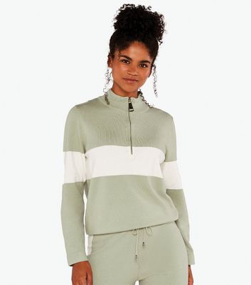 colour block sweatshirt
