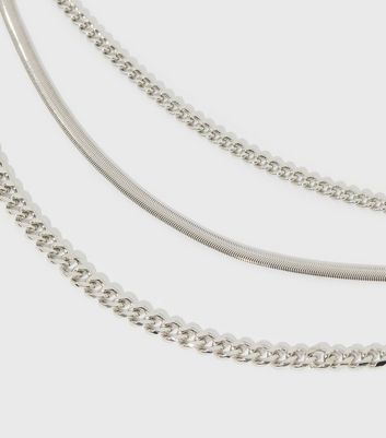 Little Mistress Silver Triple Chain 
