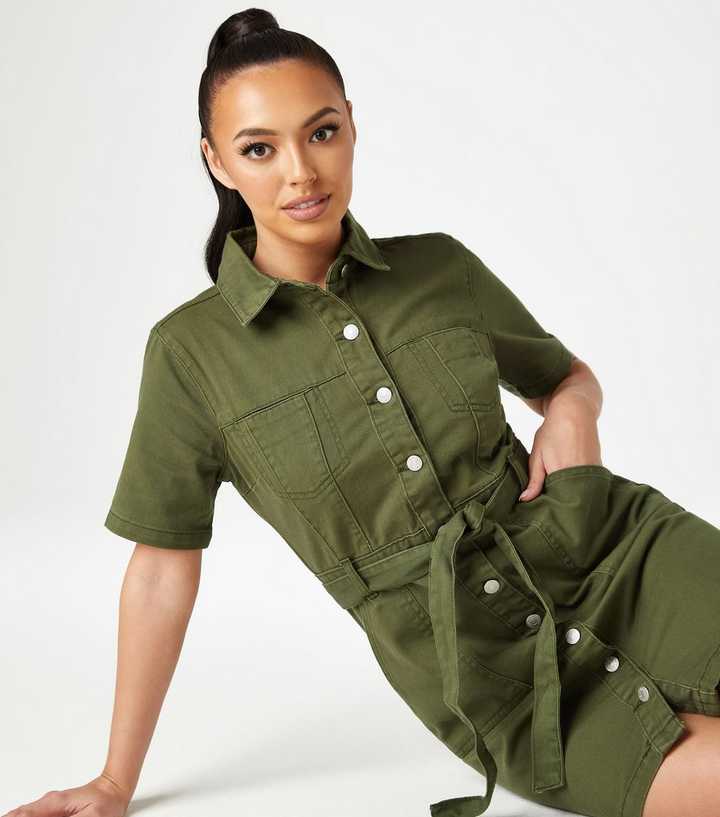 5 Ways to Slay in Your Green Shirt Dress Outfit
