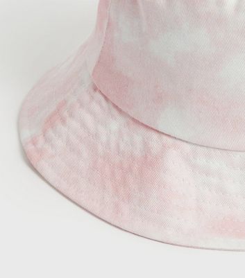 Damen Accessoires Pink Tie Dye Bucket Hat