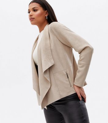 Petite waterfall outlet jacket