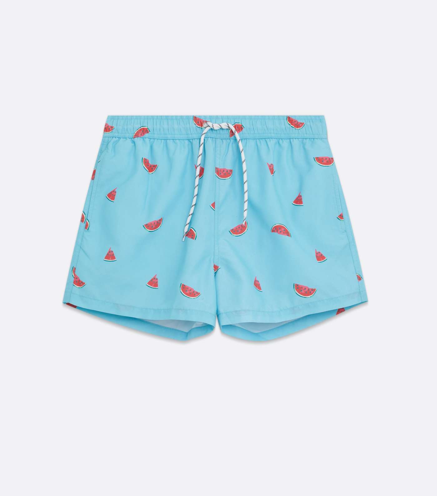 Turquoise Watermelon Swim Shorts Image 5