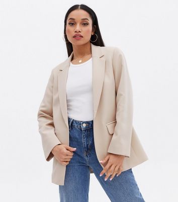 Petite shop beige blazer