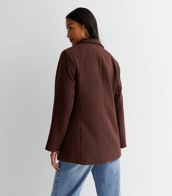 Petite Dark Brown Revere Relaxed Fit 