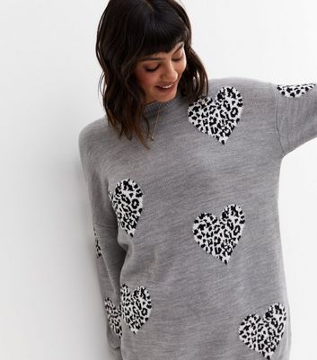 Oasis kourtney hot sale heart jumper