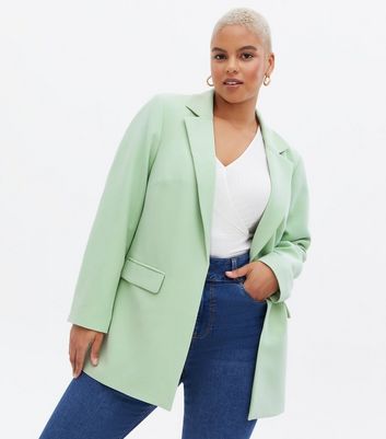 green summer blazer