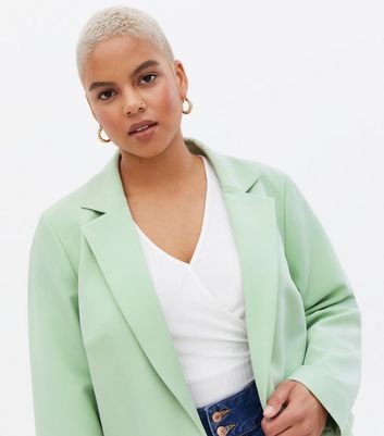 mint green jacket womens