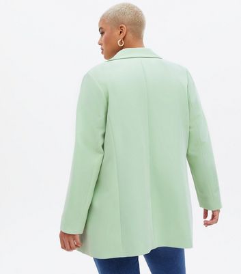 Mint on sale green blazers