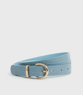 Blue belt outlet womens