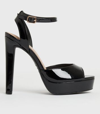 Escarpins New Look - Taille 39 - Talons Aiguille Très Hauts - Gris - Neufs Sans Boîte