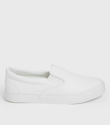 Vans croc leather hot sale slip on