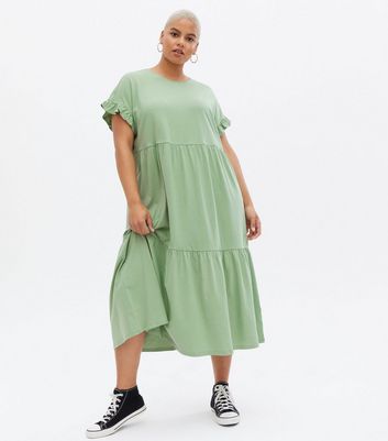 New look mint green dress hotsell