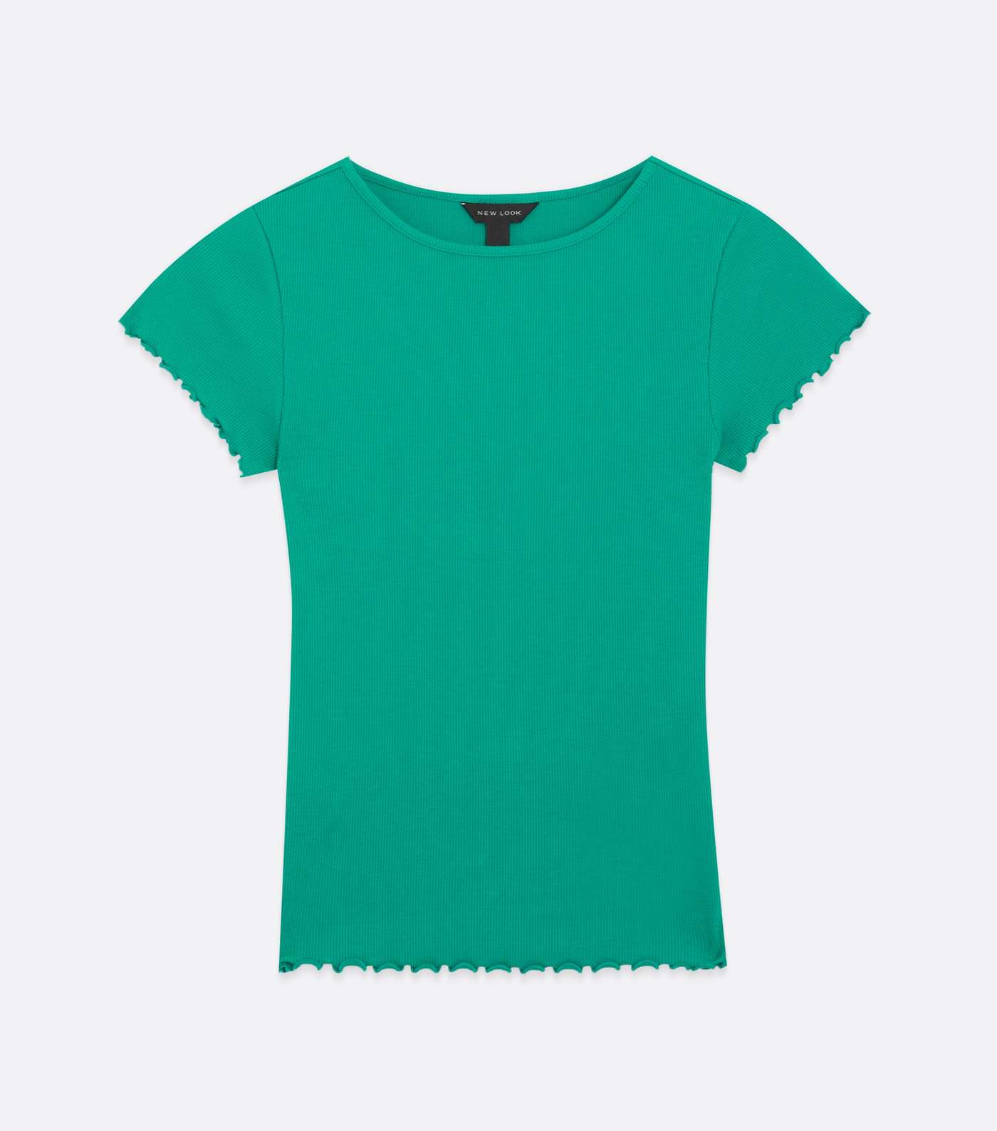 Green Frill Short Sleeve T-Shirt Image 5