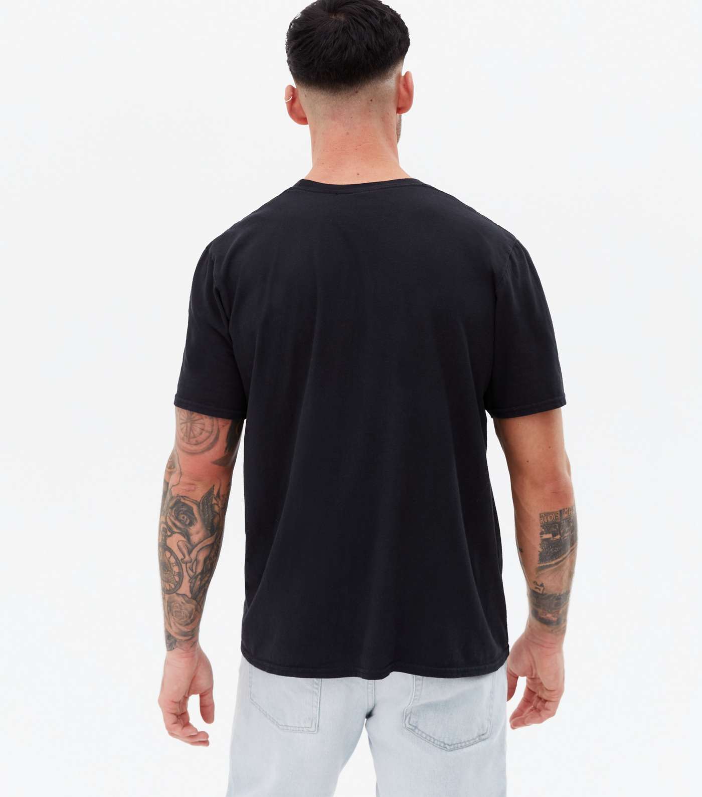 Black Def Leppard Logo T-Shirt Image 4