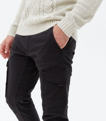 cuffed cargo joggers mens