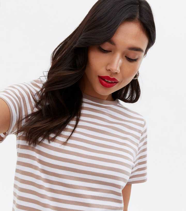 new look striped t shirt