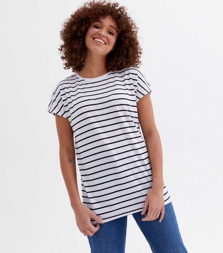 new look striped t shirt