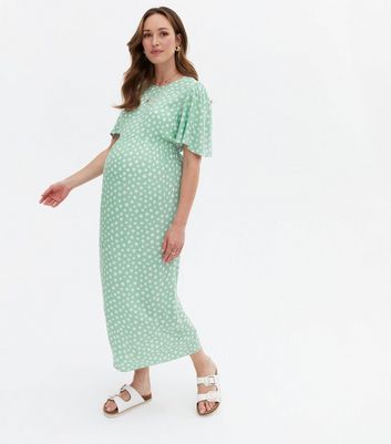Click to view product details and reviews for Maternity Green Ditsy Floral Midi Dress New Look. Click to view product details and reviews for Maternity Green Ditsy Floral Midi Dress New Look.