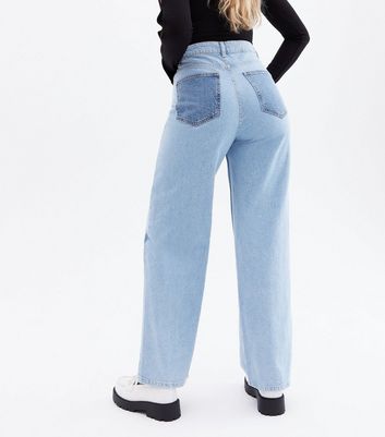Calça Jeans com Patchwork de Retratos - Ready-to-Wear