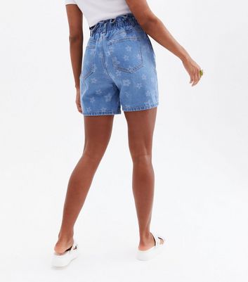 HERLIAN Embroidered Flower Shorts Womens Clothing Shorts Mini shorts 