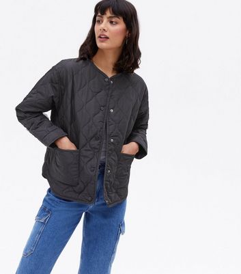 New look shop quilted jacket