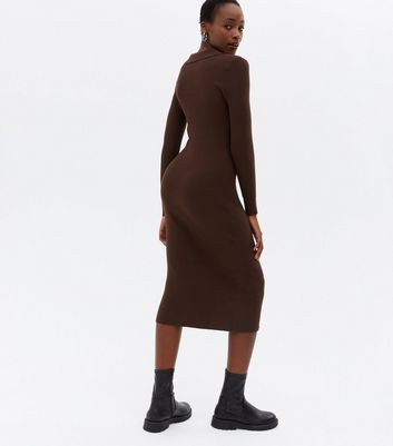 its rulu mock neck dress