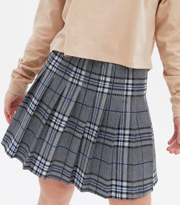 Blue plaid tennis outlet skirt