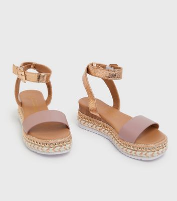 Remy espadrille sandals hot sale rose gold