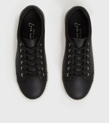 New look store flatform trainers